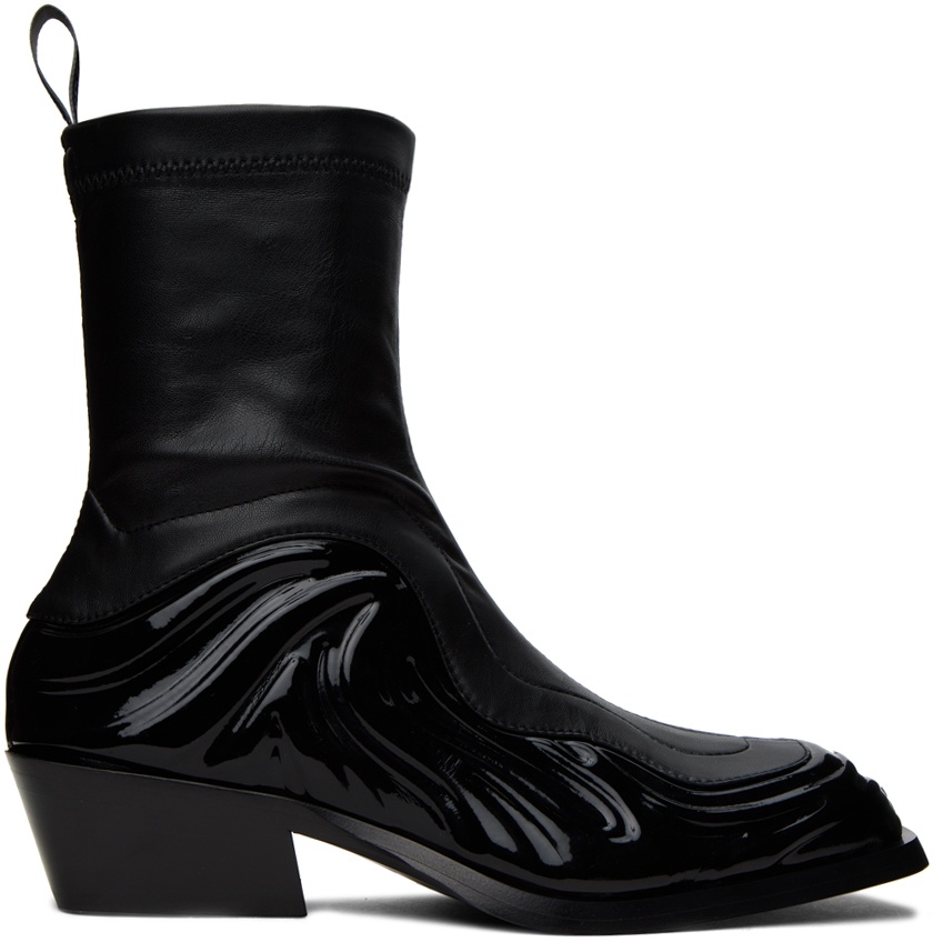 Photo: Versace Black Solare Boots