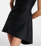 Balenciaga Wool and silk minidress