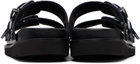 Toga Virilis SSENSE Exclusive Black Buckle Sandals