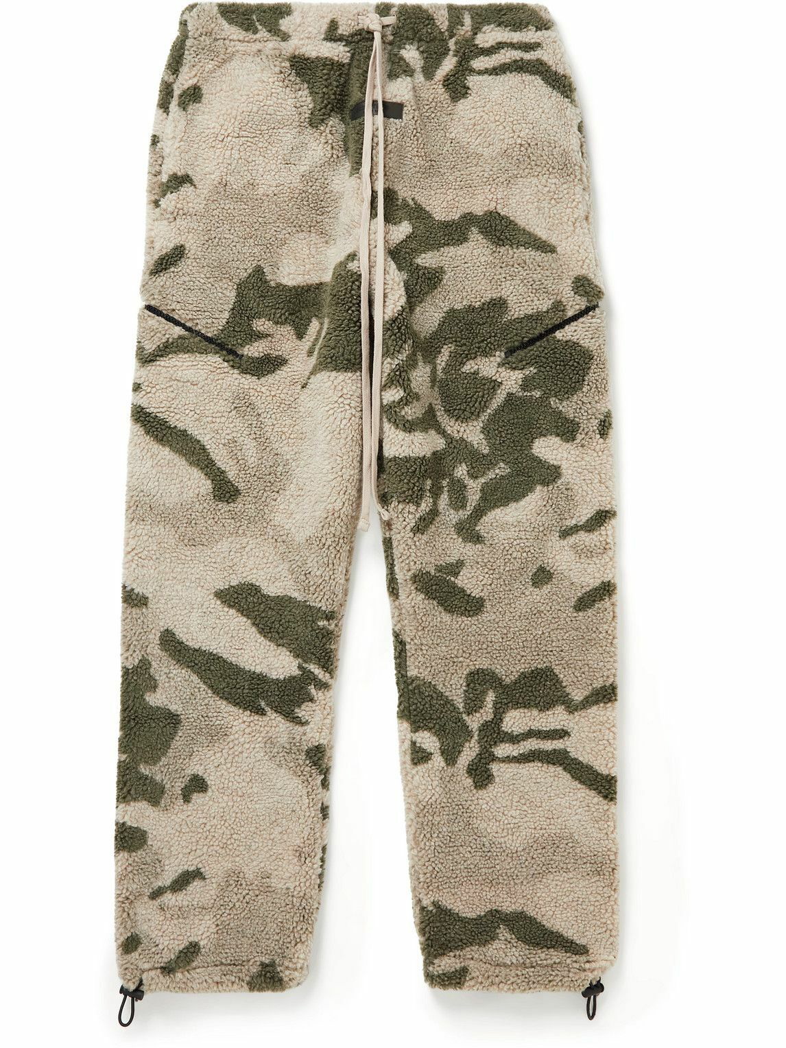 FEAR OF GOD ESSENTIALS - Slim-Fit Logo-Appliquéd Camouflage-Print