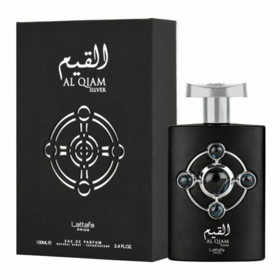 Lattafa Unisex Pride Al Qiam Silver EDP Spray 3.4 oz Fragrances 6291108738221
