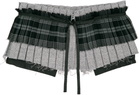 OPEN YY Khaki Pleats Layered Pocket Belt