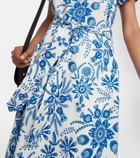 A.P.C. Annelie floral linen-blend maxi dress