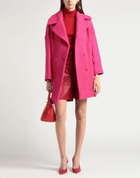 Red Valentino Womens Coat Fuchsia