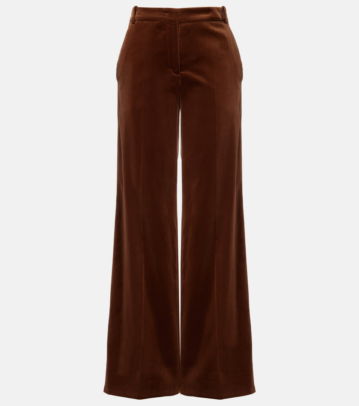 Dorothee Schumacher Elegance Softness velvet wide-leg pants
