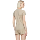 Frenckenberger Beige Cashmere Perfect T-Shirt