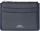 A.P.C. Navy Paris Card Holder