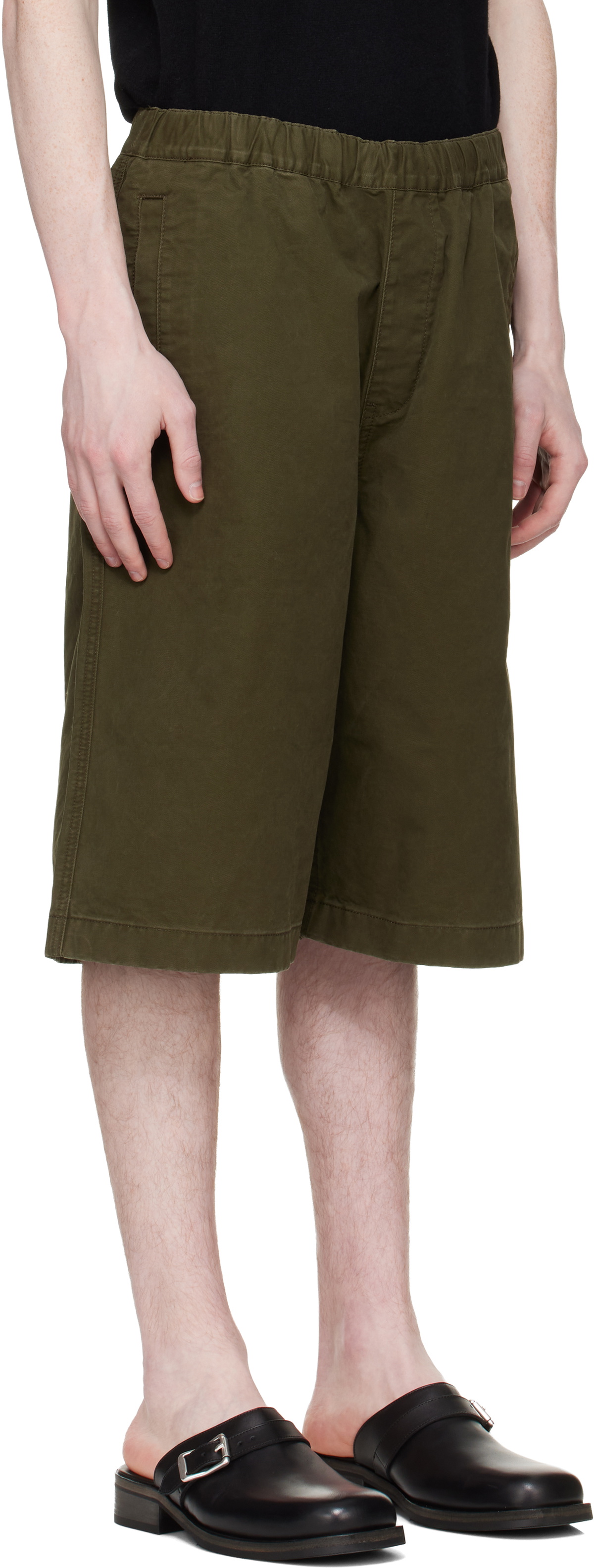 Entire Studios Khaki Boxing Shorts