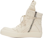 Rick Owens Off-White Porterville Geobasket Sneakers