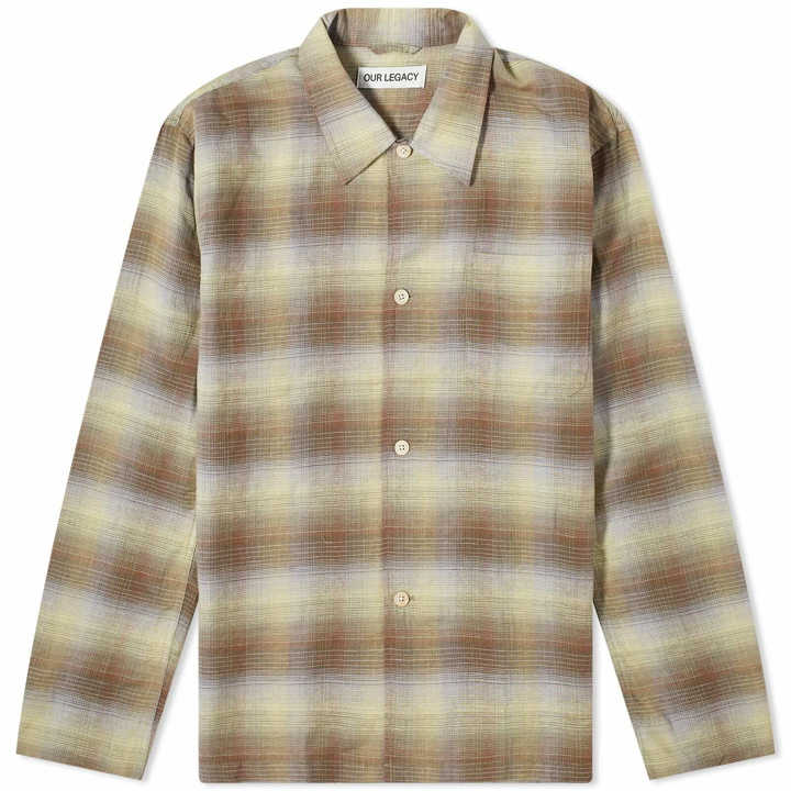 Photo: Our Legacy Men's Box Shirt in Brown