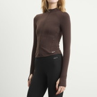 TALA Women's DayFlex Front Running Jacket in Americano