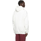 VETEMENTS White Logo Patch Hoodie