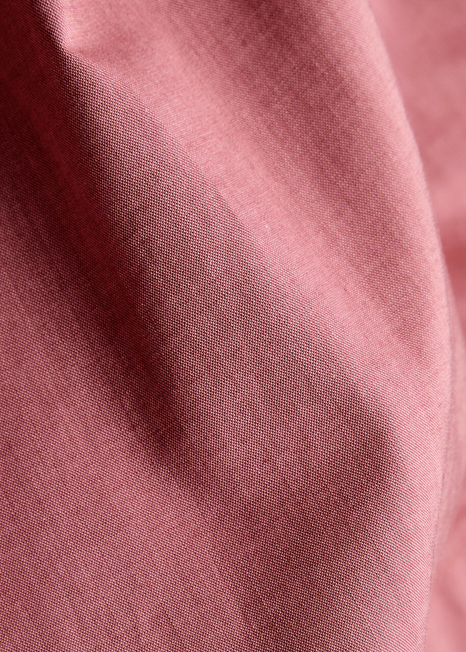 Faithfull The Brand Lonia Cotton Shorts Pink