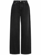 ANNAGRETA Clara Black Wash 5-pocket Denim Jeans