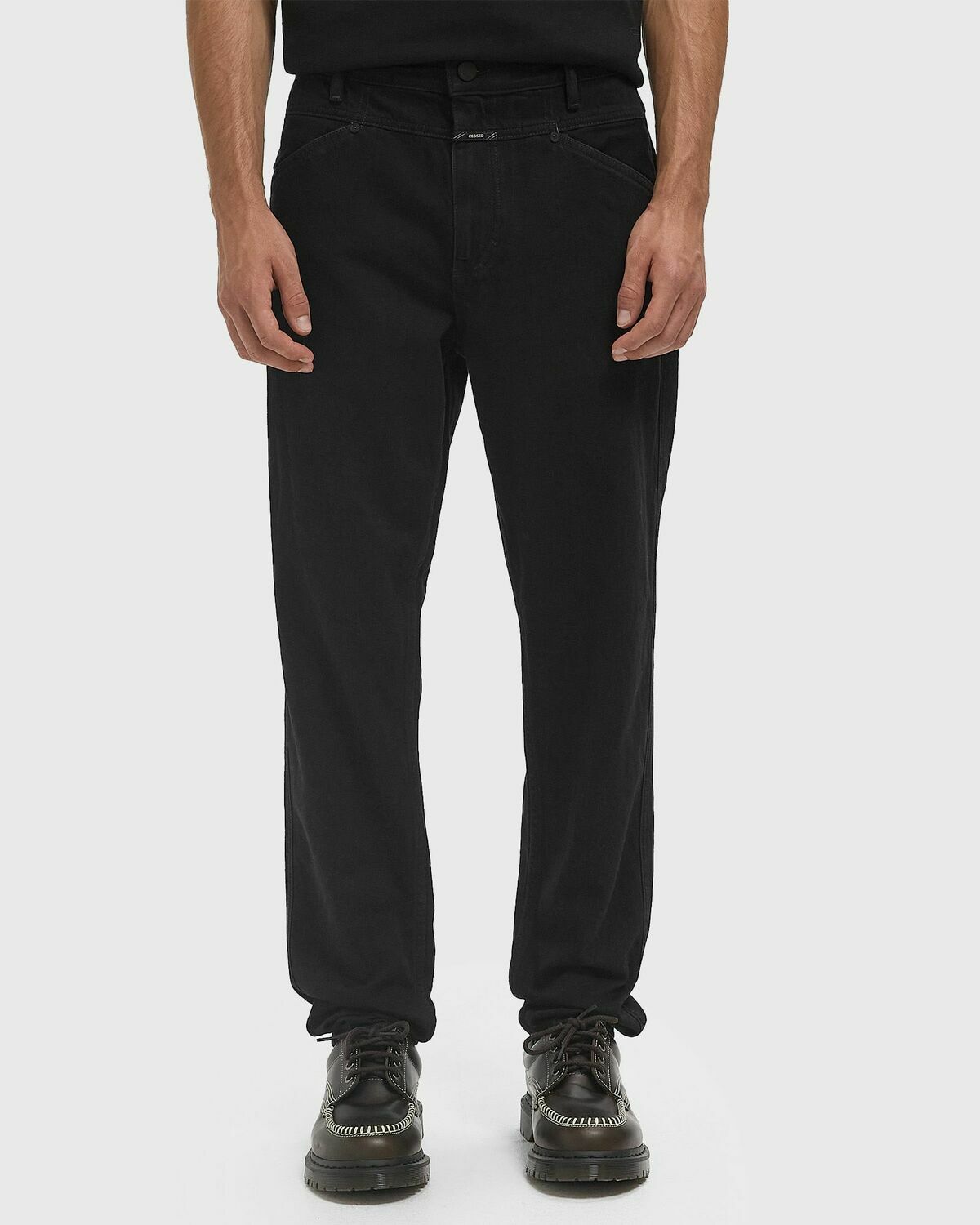 CLOSED X-LENT TAPERED Black Mens Jeans