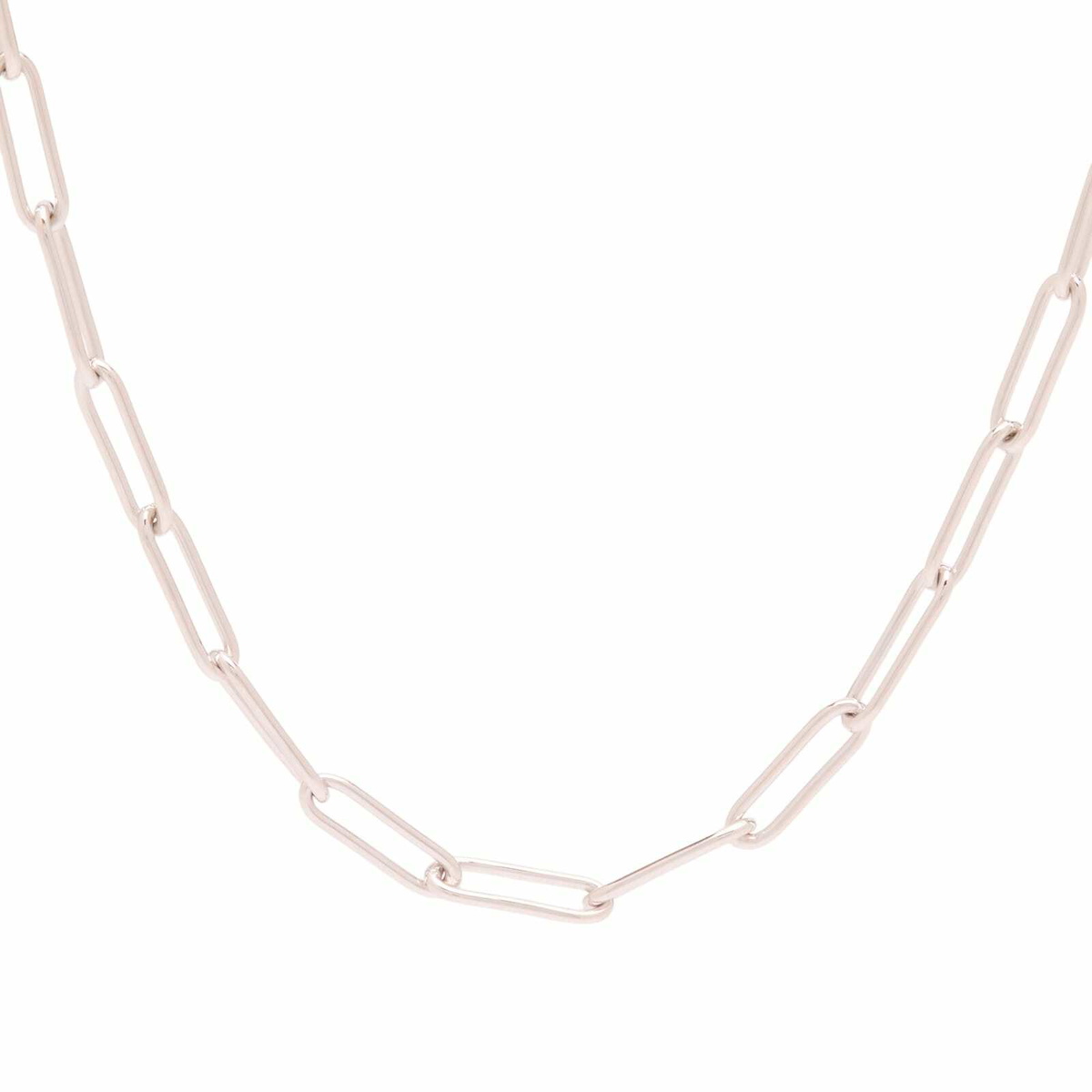 Tom Wood 20.5" Box Chain in Silver 