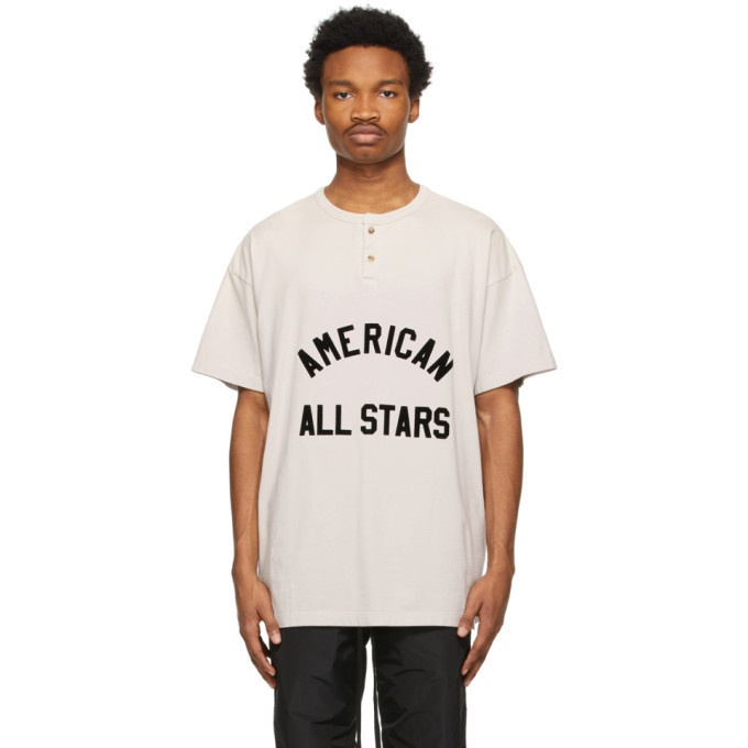 Photo: Fear of God Off-White American All Stars Short Sleeve Henley