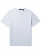Theory - Precise Cotton-Jersey T-Shirt - Blue