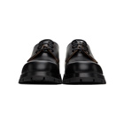 Jil Sander Black Leather Derbys