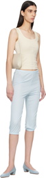FLORE FLORE Off-White Hillie Tank Top