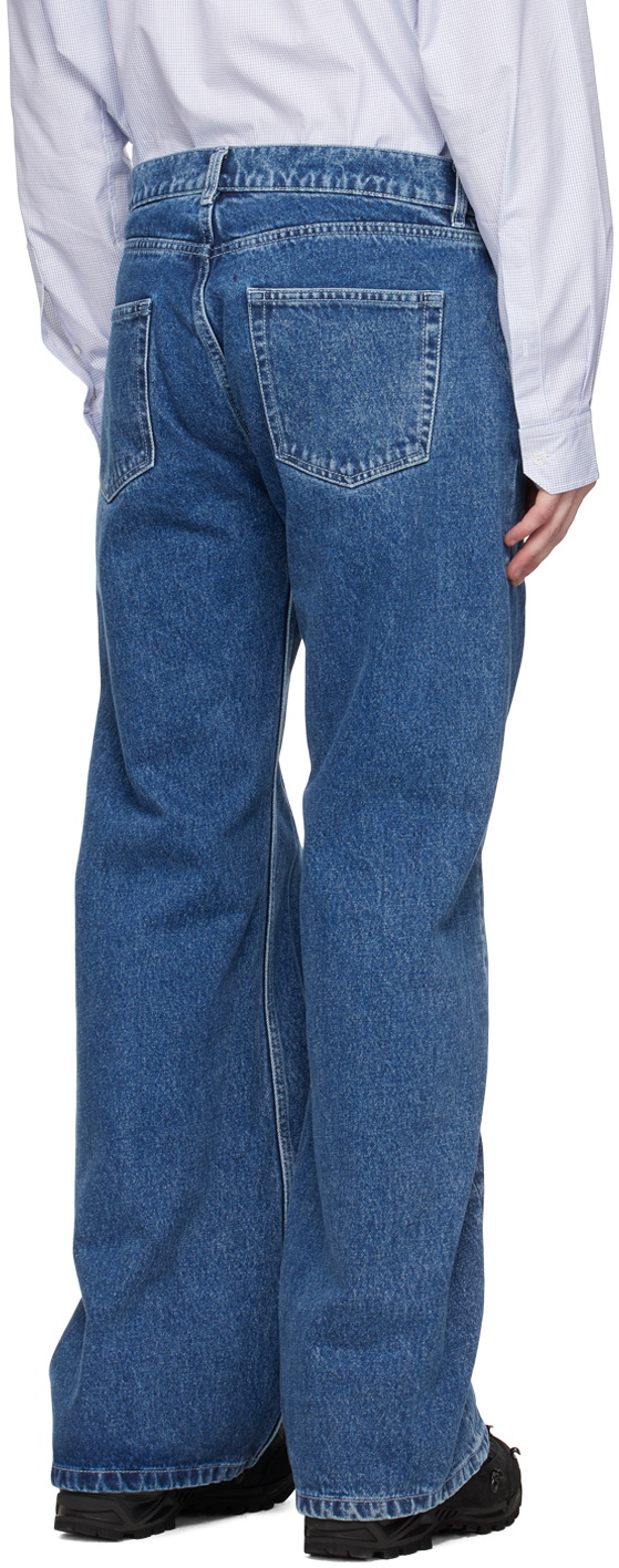 Y/Project Blue Classic Wire Jeans Y/Project