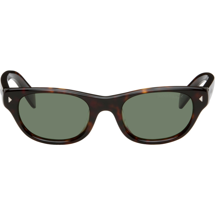Photo: Prada Eyewear Brown 'Prada Eyewear Collection' Sunglasses
