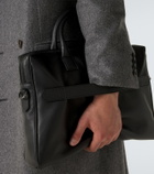 Canali Leather briefcase