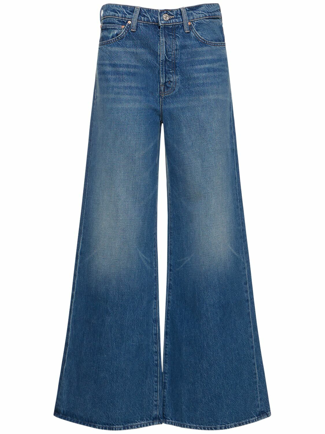 MOTHER - The Ditcher Roller High Rise Cotton Jean Mother