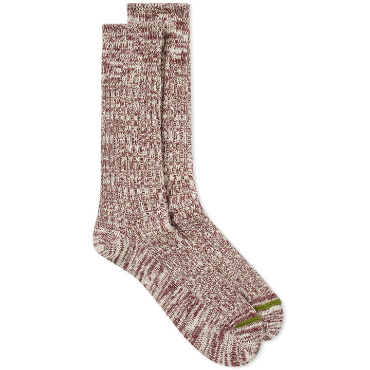 Photo: Anonymous Ism Go Hemp Crew Sock Burgundy