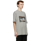 Song for the Mute Grey Oversized Monster T-Shirt