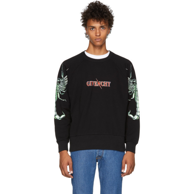 Photo: Givenchy Black Scorpion Logo Sweatshirt