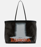 Balenciaga Snob Large canvas tote bag