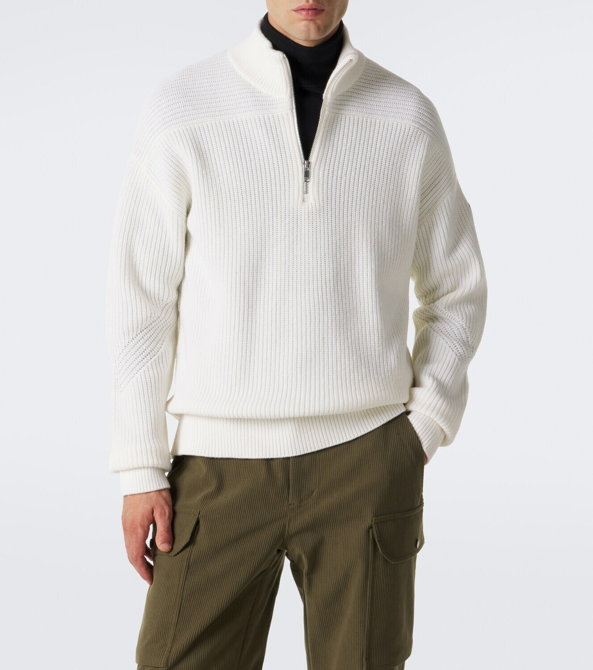 Fusalp Hesyo wool and cashmere half-zip sweater