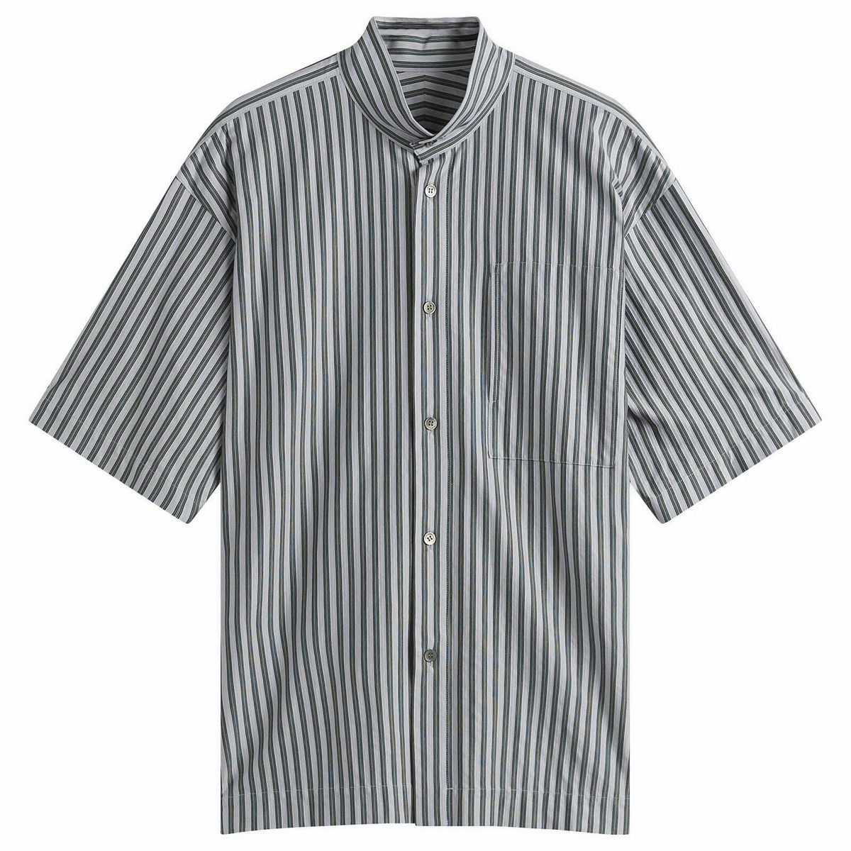 HOMME PLISSÉ ISSEY MIYAKE White Bow-Tie Press Shirt Homme Plisse