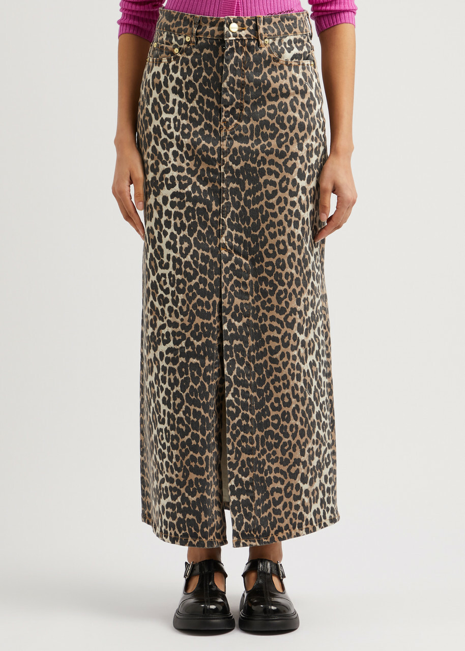 【関税&送料込】Ganni Skirt With Maxi Slit Ganni Skirt With Maxi Slit | italist