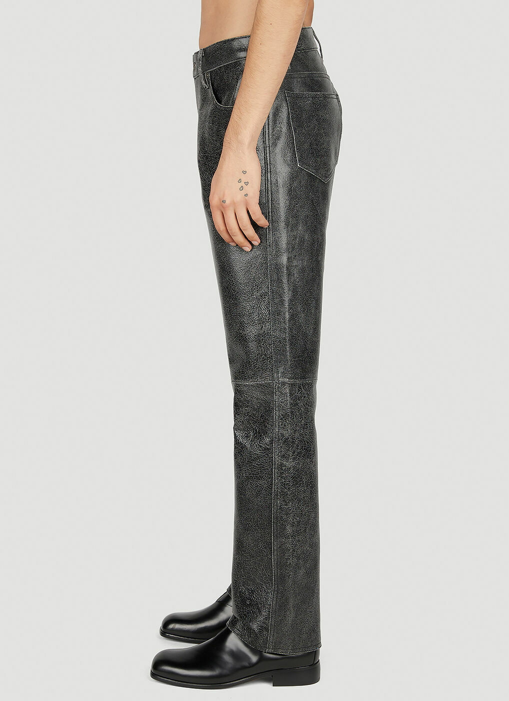 Guess USA Brown Flare Jeans in Black