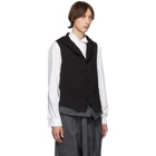 Yohji Yamamoto Black Hooded Vest