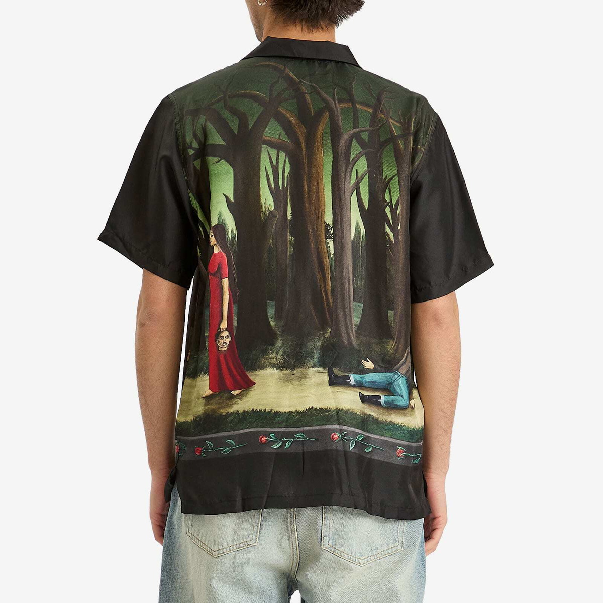 Endless Joy Men's In The Pines Vacation Shirt in Multi