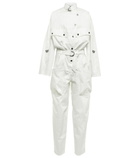 Isabel Marant - Florine cotton satin jumpsuit