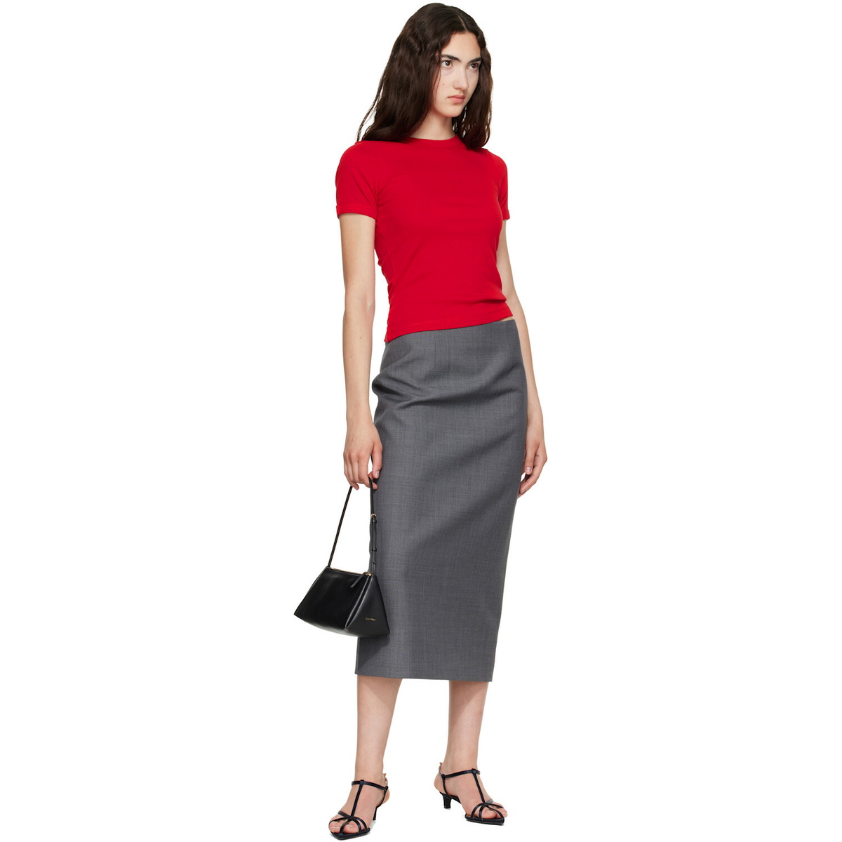 FLORE FLORE Red Car T-shirt