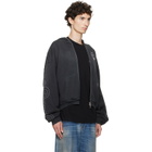 Represent Black 'The Beach Boys' Zip-Up Hoodie