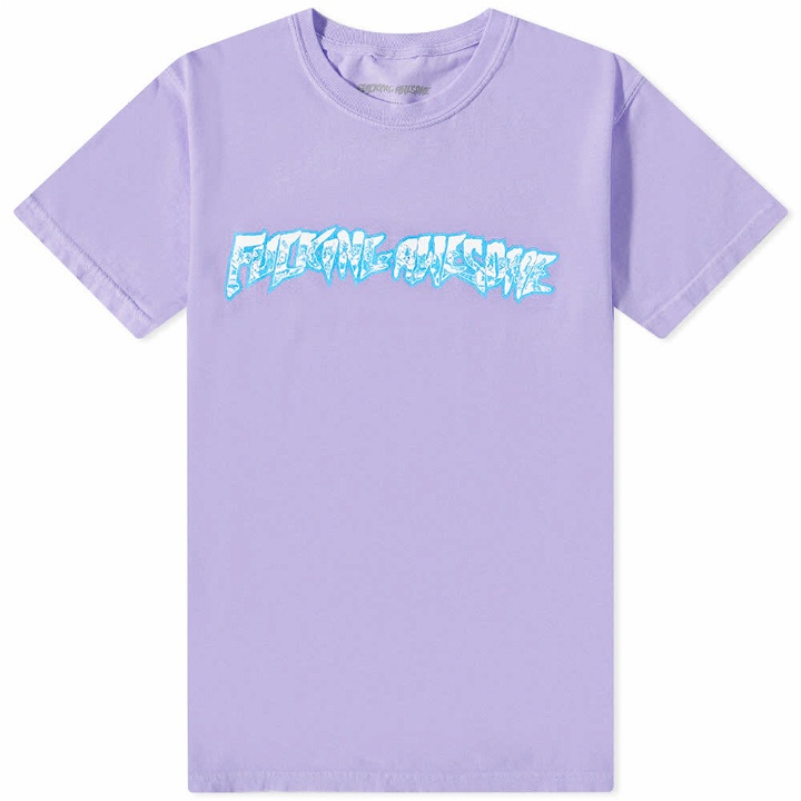 Photo: Fucking Awesome Men's Cherub Fight T-Shirt in Violet