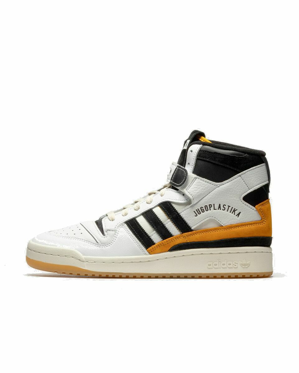 Photo: Adidas Adidas X Bstn Forum 84 Hi "Jugoplastika" White - Mens - Basketball|High & Midtop