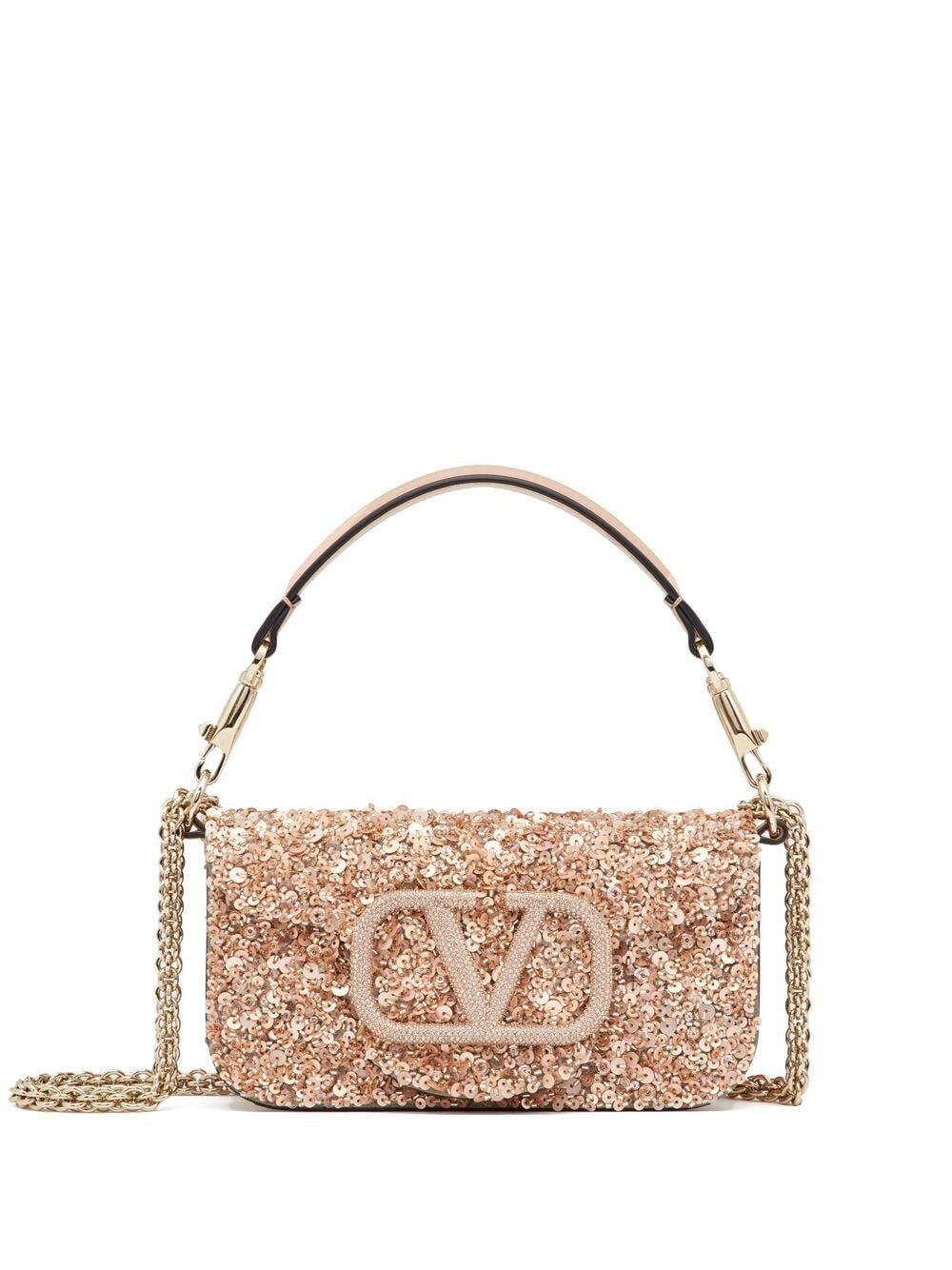 Valentino Garavani Small Letter Mirrored Shoulder Bag