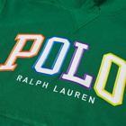 Polo Ralph Lauren Men's Multicolour Embroidery Arch Logo Popover H in Athletic Green