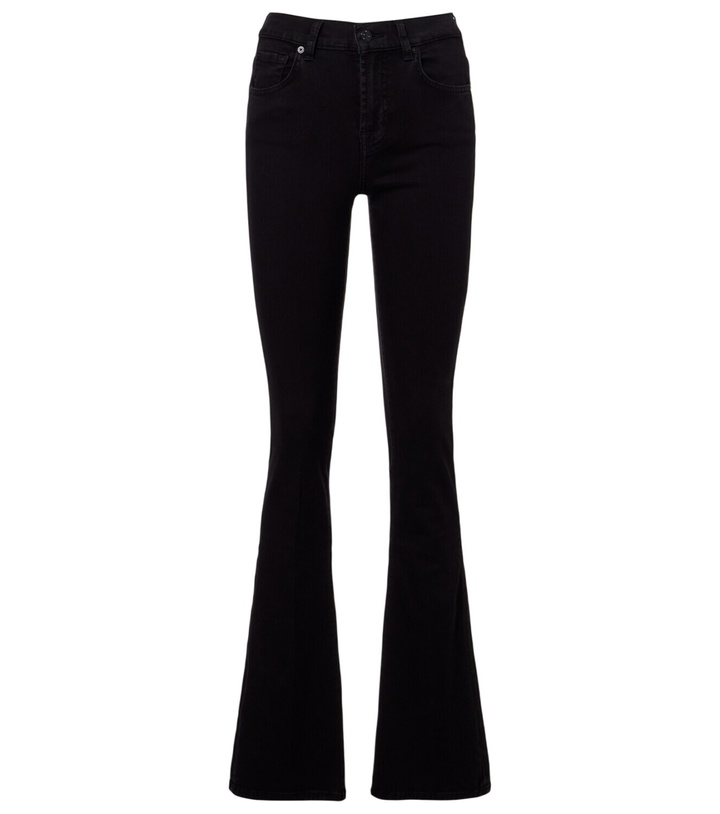 Photo: 7 For All Mankind Mid-rise bootcut jeans