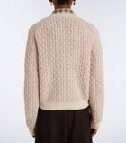 Moncler Wool and alpaca-blend cardigan