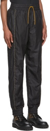 Fendi Black Nylon Lounge Pants