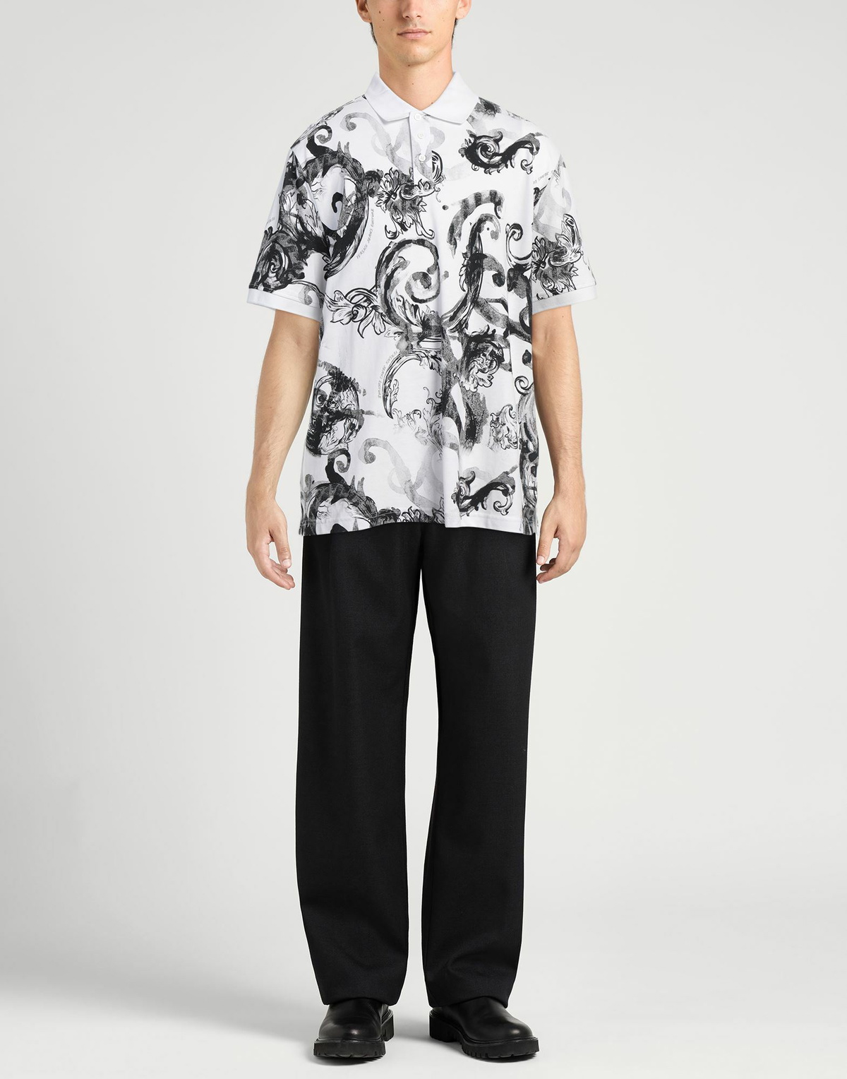 Versace Jeans Couture Mens Polo shirt in White