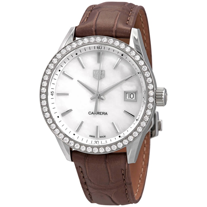Photo: Tag Heuer Carrera Quartz Diamond Ladies Watch WBK1316.FC8258